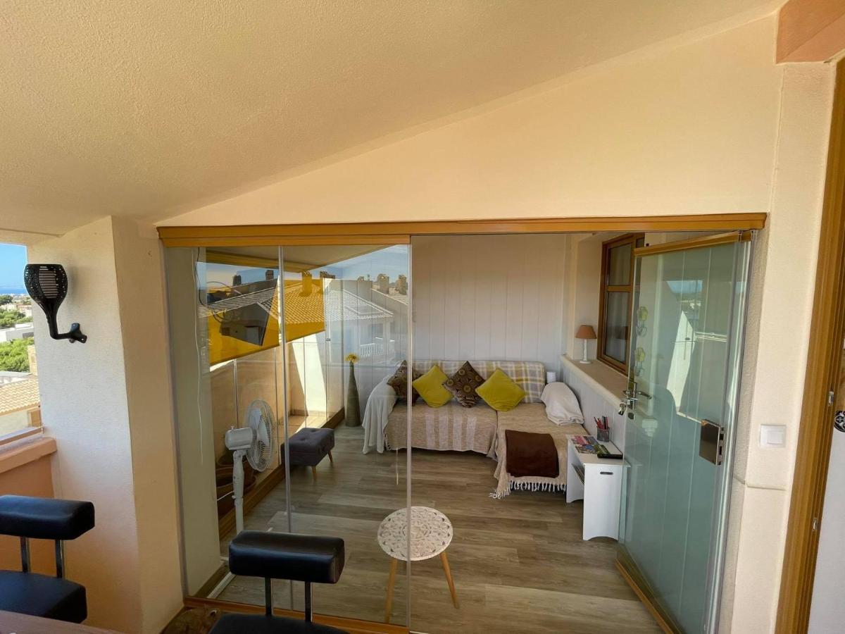 2 Bed Penthouse Apartment - Sea Views - Sleeps 4 Finestrat Exterior foto
